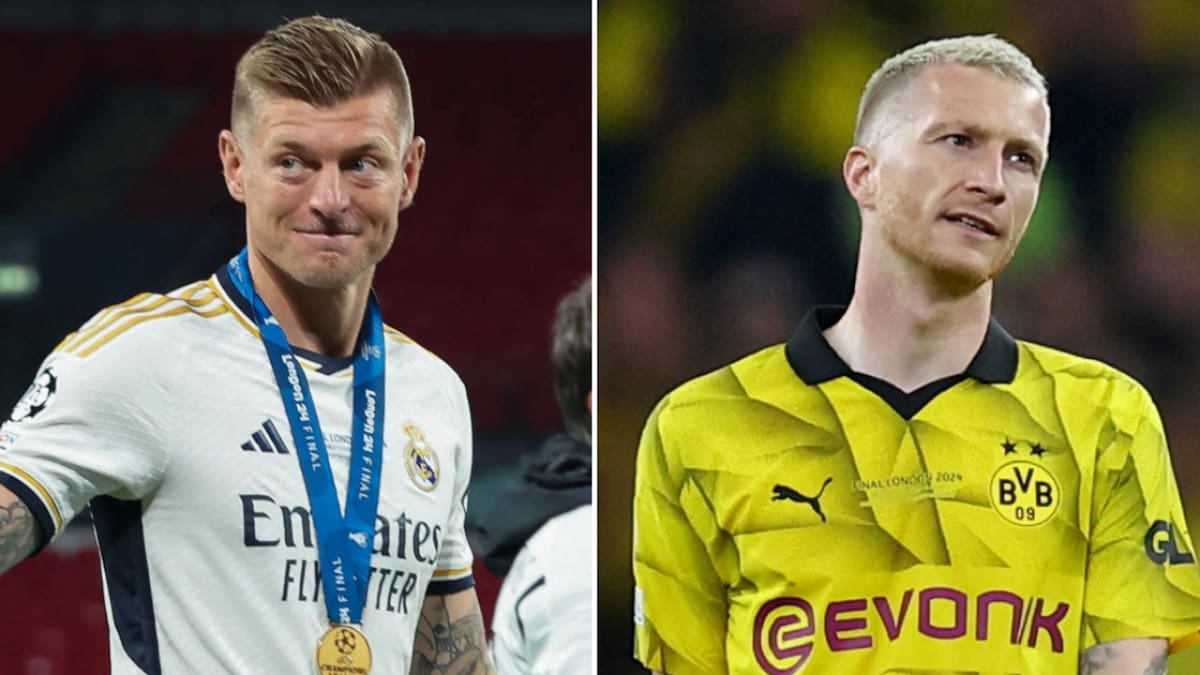 Toni Kroos y Marco Reus. Fotos: EFE/Reuters