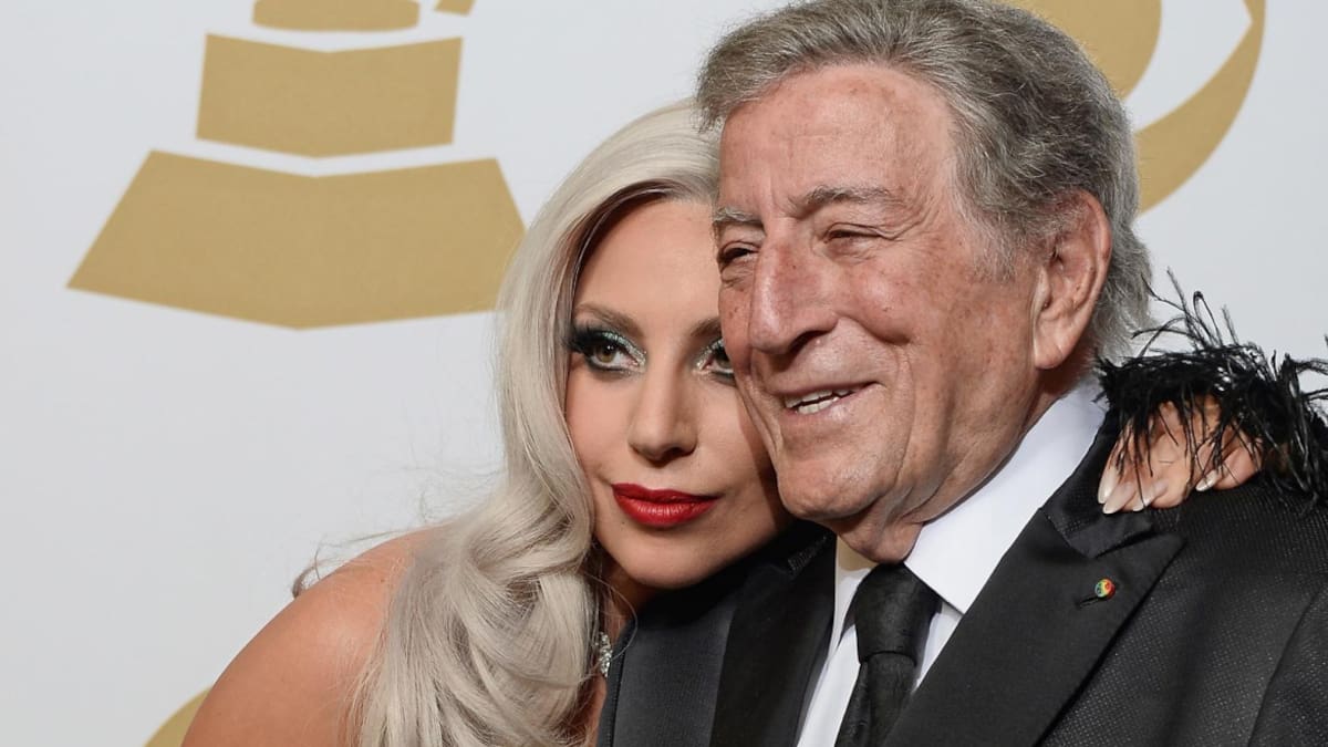 Tony Bennett y Lady Gaga. Foto: EFE.