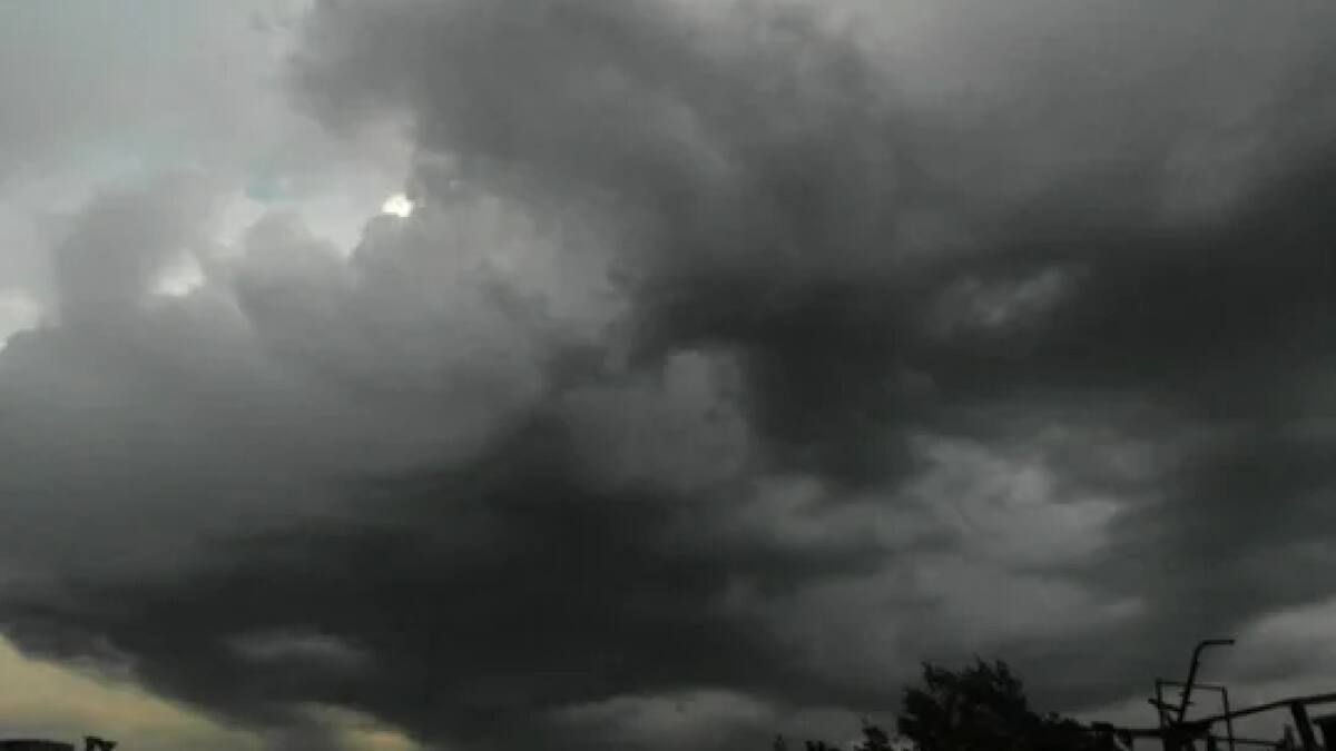 Tormenta de Santa Rosa. Foto: NA.
