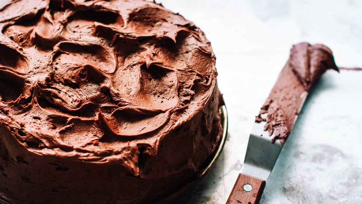 Torta de chocolate. Foto Unsplash.