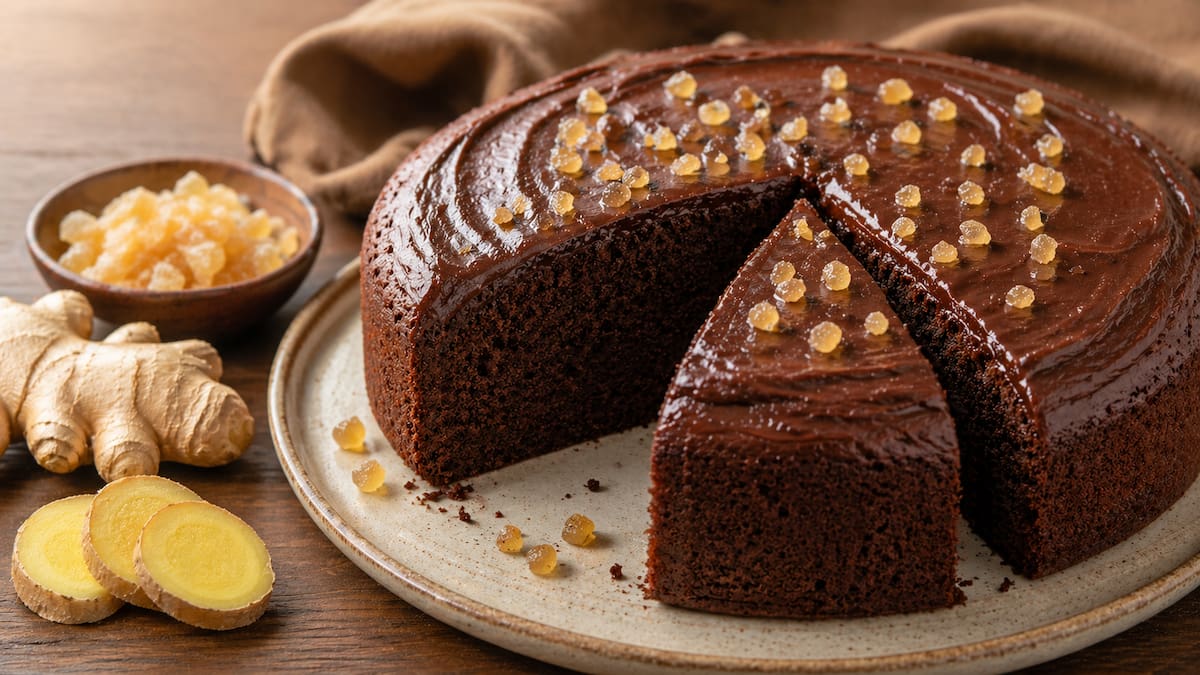 Torta de chocolate y jengibre sin TACC del chef Pedro Lambertini: cómo hacer esta deliciosa receta libre de gluten