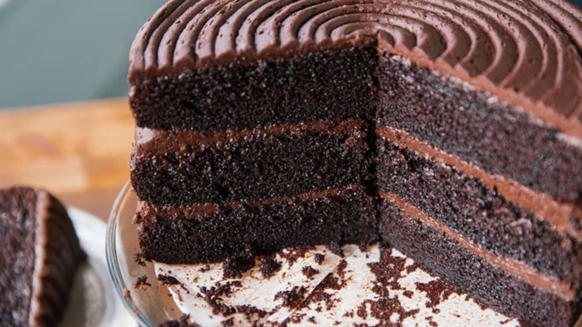Torta Matilda de chocolate.