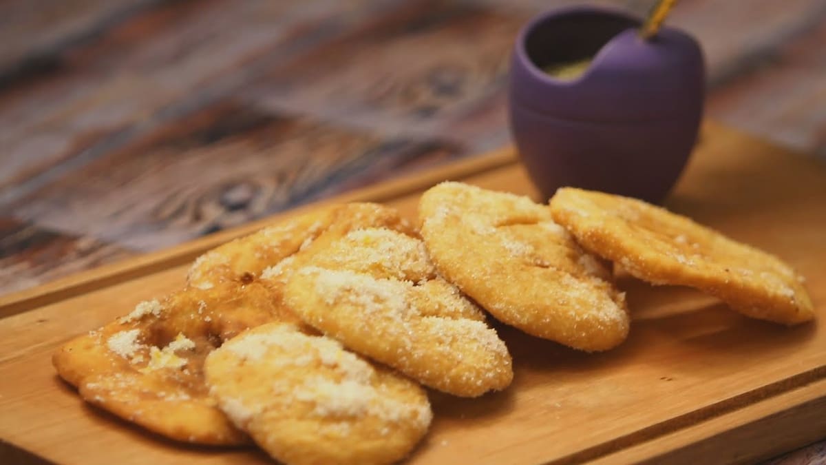 Tortas fritas. Foto: captura video