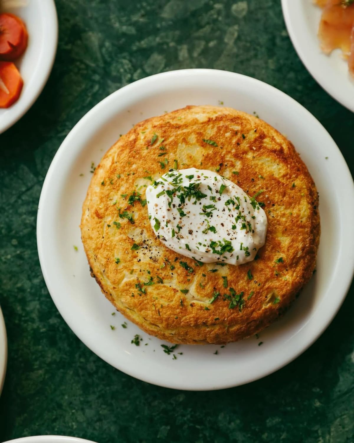 Tortilla de papa. Foto Instagram @condarco_
