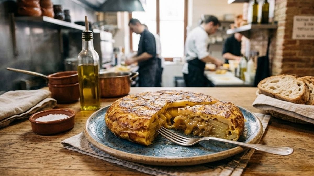 Los cocineros lo tienen claro sobre la tortilla de papa: “Hay que dejar reposar las papas unos minutos en el huevo batido”