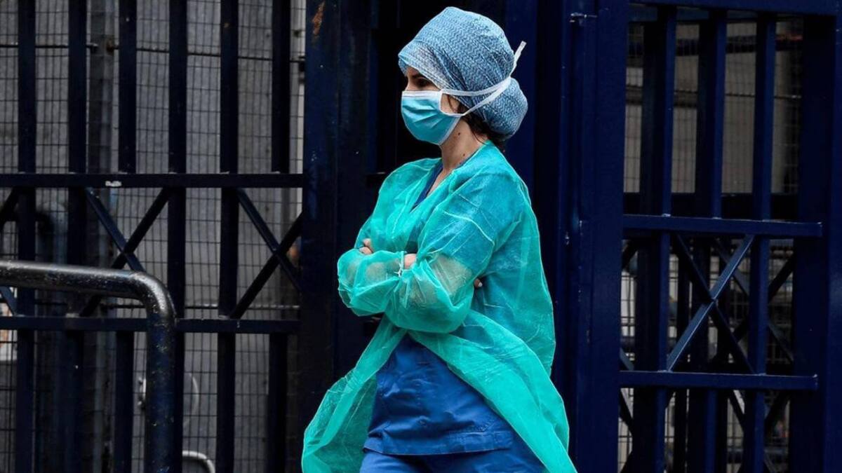 Trabajadores de salud, coronavirus. EFE.