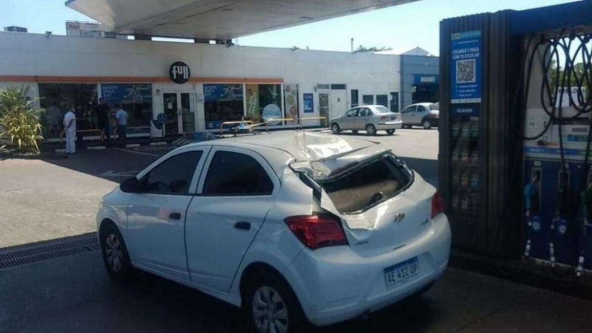 Tragedia a metros del Mercado Central por accidente con neumático