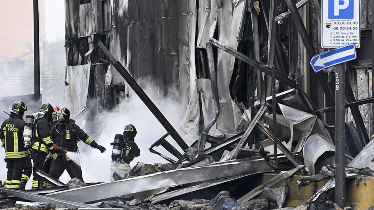 Tragedia aérea en Italia, Reuters