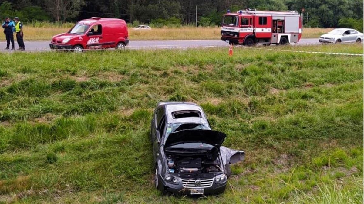 Tragedia en Ruta 226 Laguna de los Padres, Foto: quedigital.com.ar