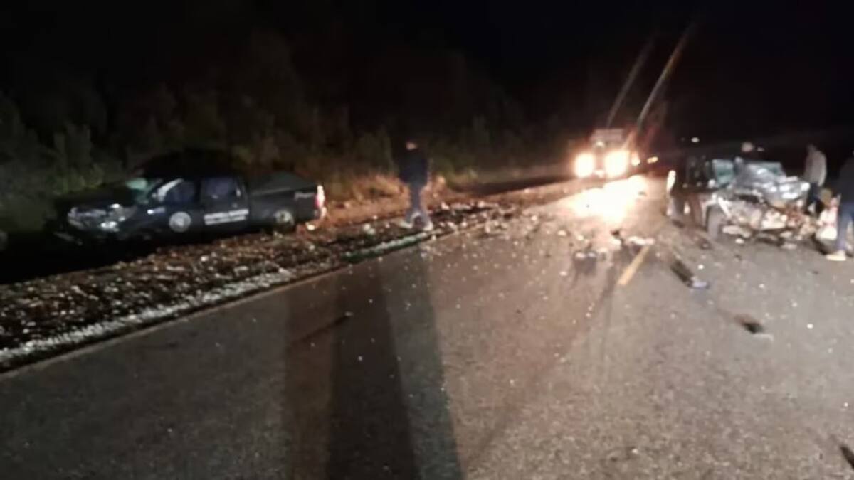 Trágico accidente en la ruta 40. Foto: LMN.