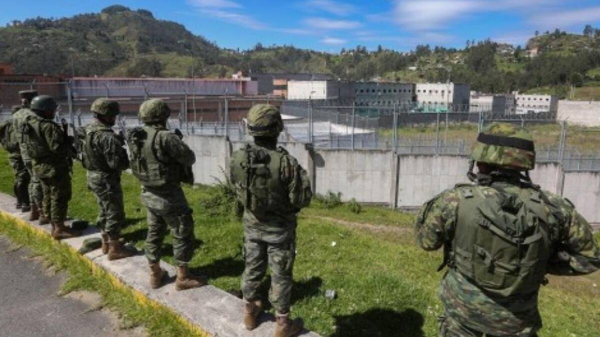 Trágico motín en Ecuador. Foto: NA.