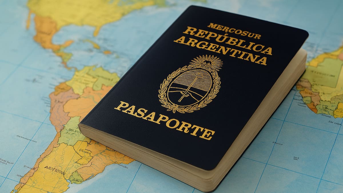 Pasaporte argentino 2026: nuevo precio, cómo tramitarlo y en qué países no lo vas a necesitar