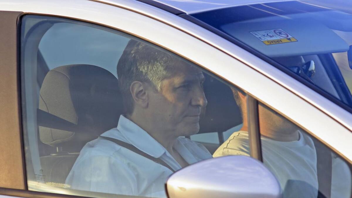 Tras pagar la fianza, Boudou dejó la cárcel de Ezeiza con tobillera electrónica, NA