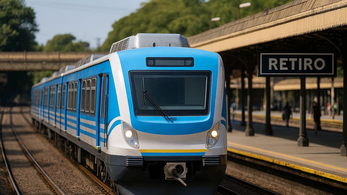 Confirmado: el tren que vuelve renovado a Retiro y promete un recorte brutal en el tiempo de viaje