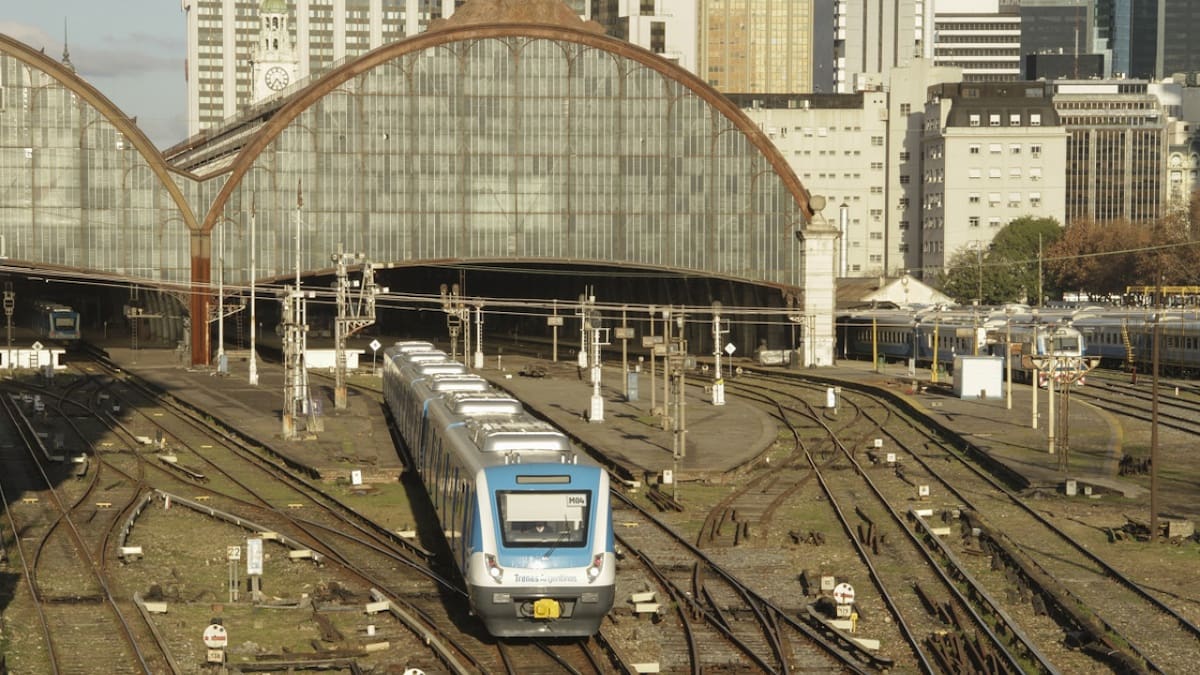 Tren de la línea Mitre. Foto: NA.