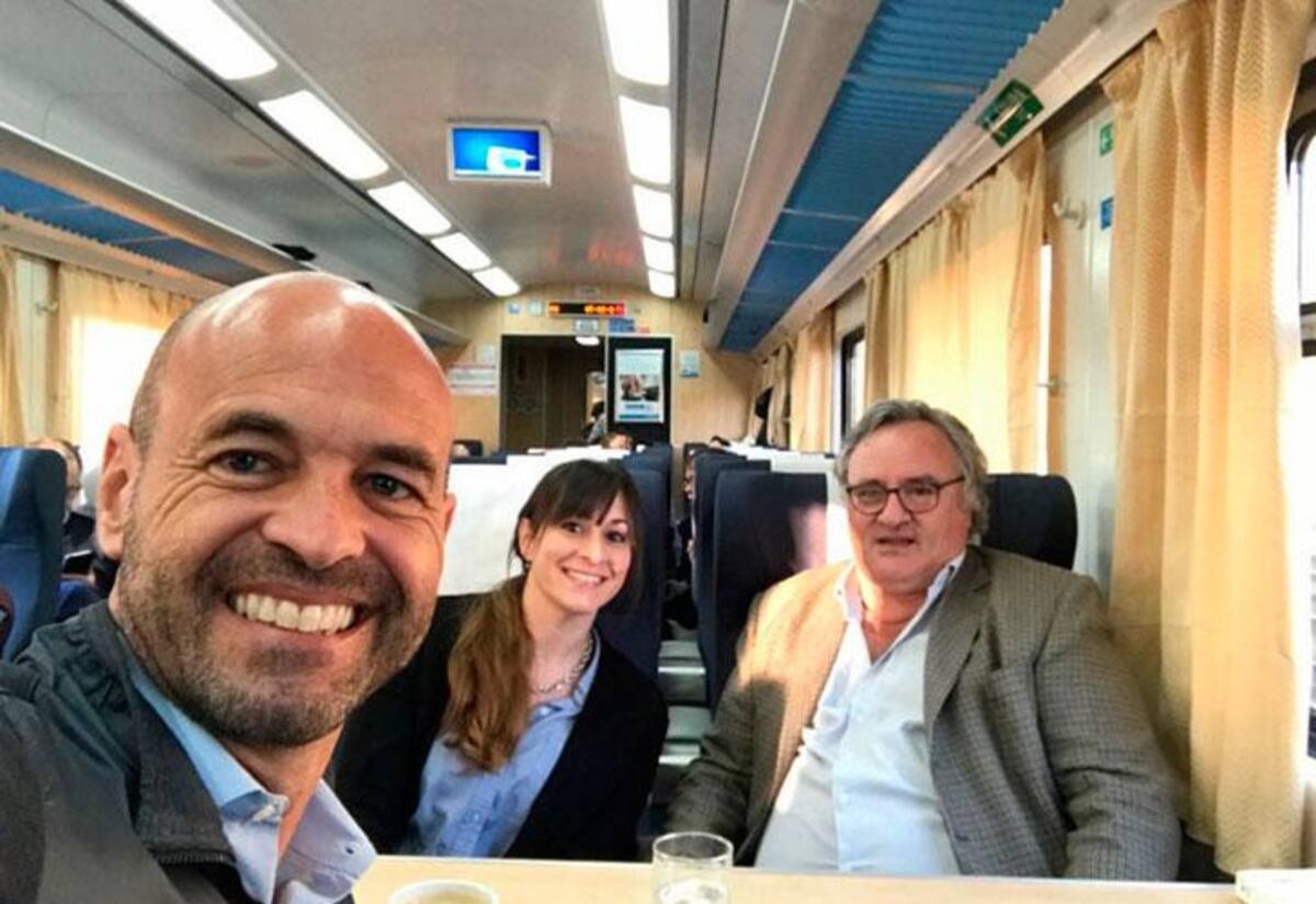 Tren en Mar del Plata - Twitter