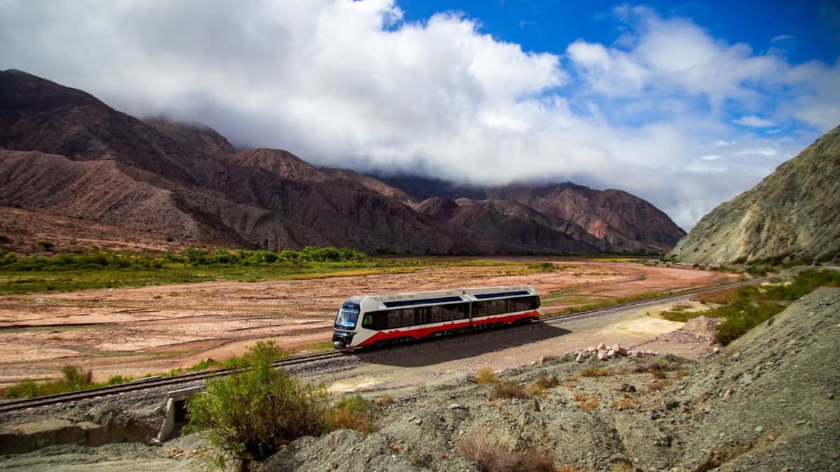De Volcán a Tilcara: así es el increíble viaje en el Tren Solar de Jujuy que impacta en todo Latinoamérica