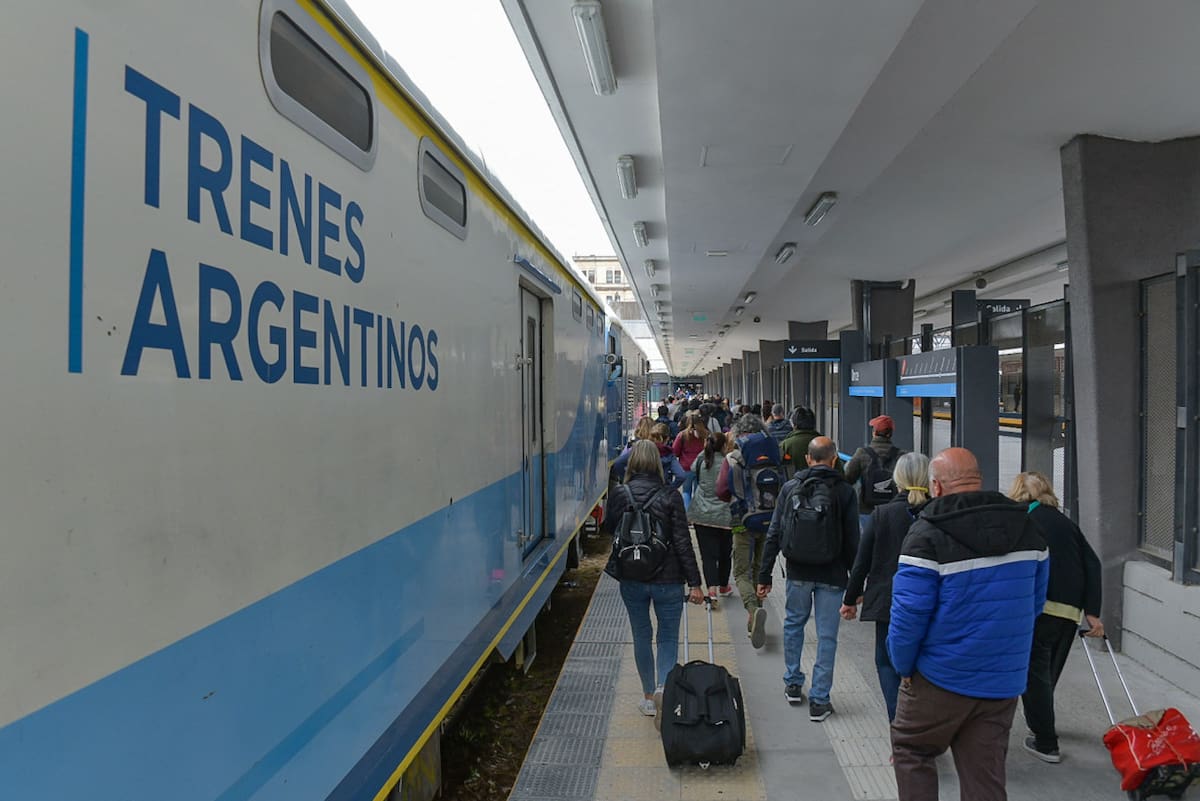 Trenes argentinos, ferrocarril, transporte. Foto: X