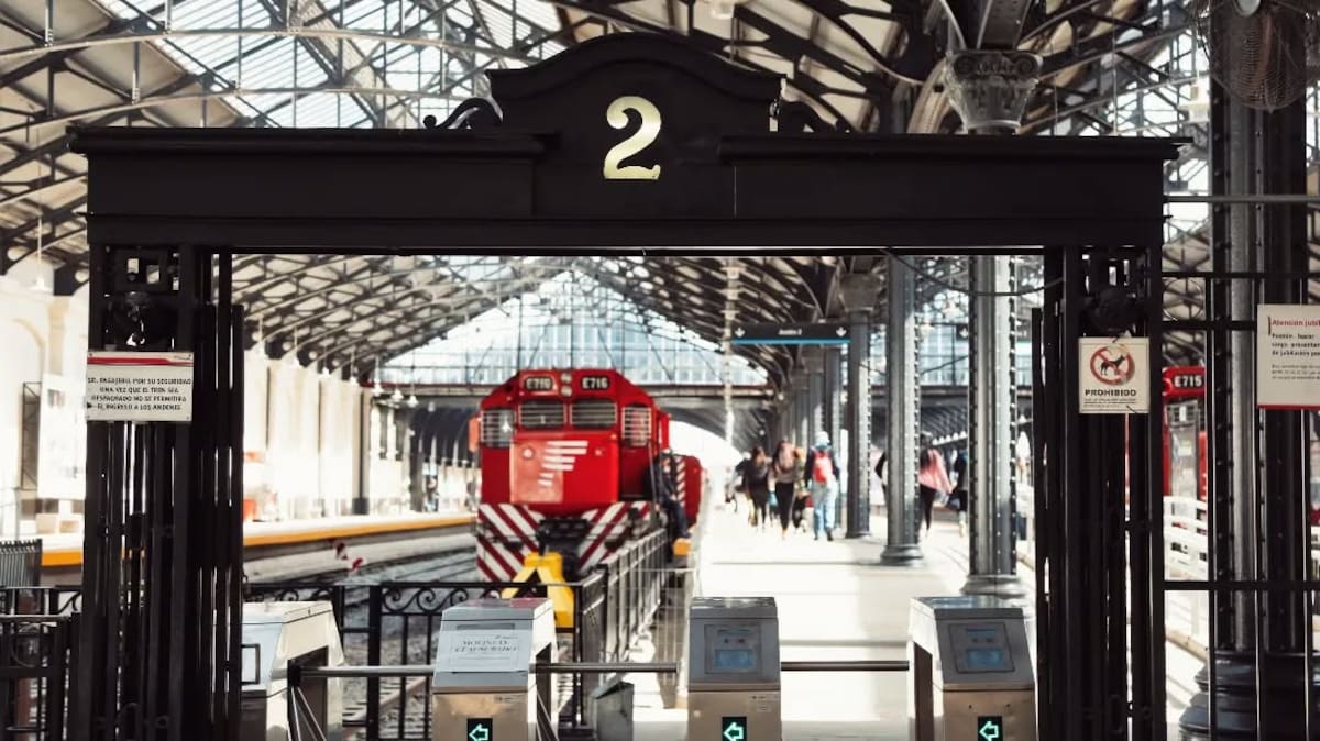 Trenes de la línea Belgrano Norte.
