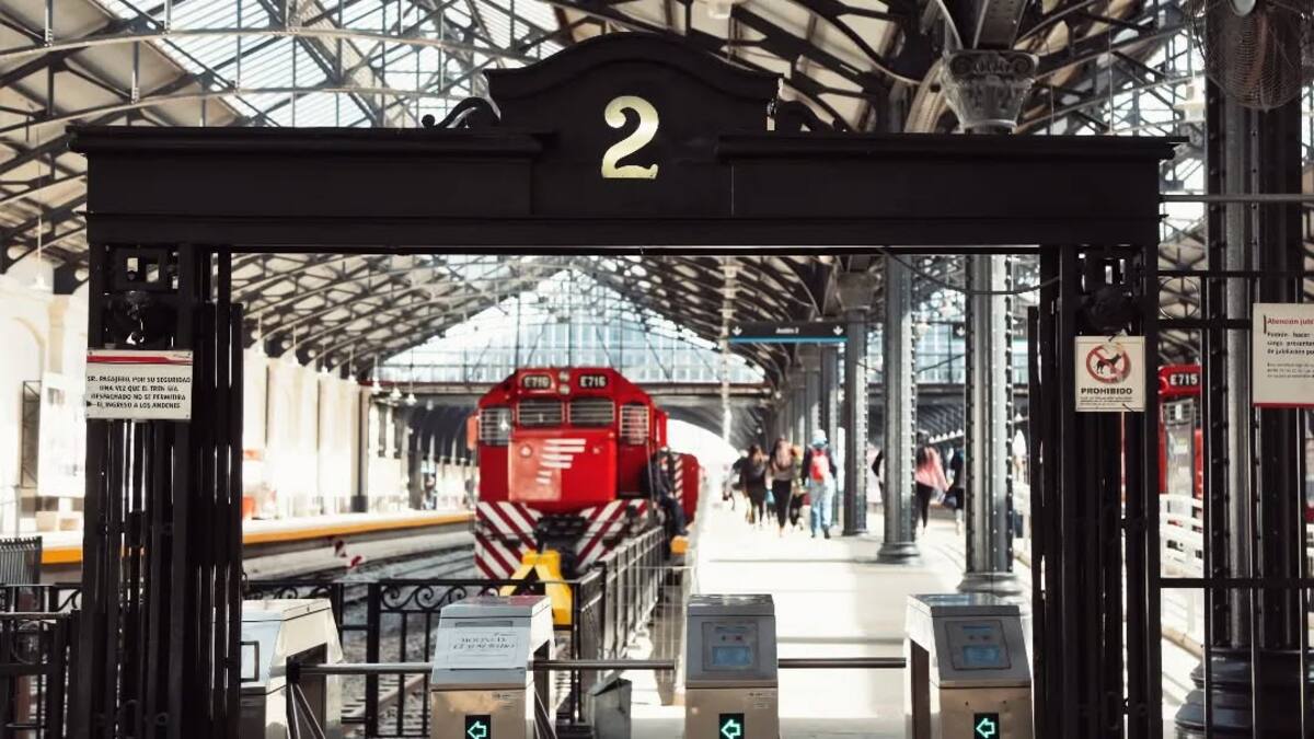 Trenes de la línea Belgrano Norte.