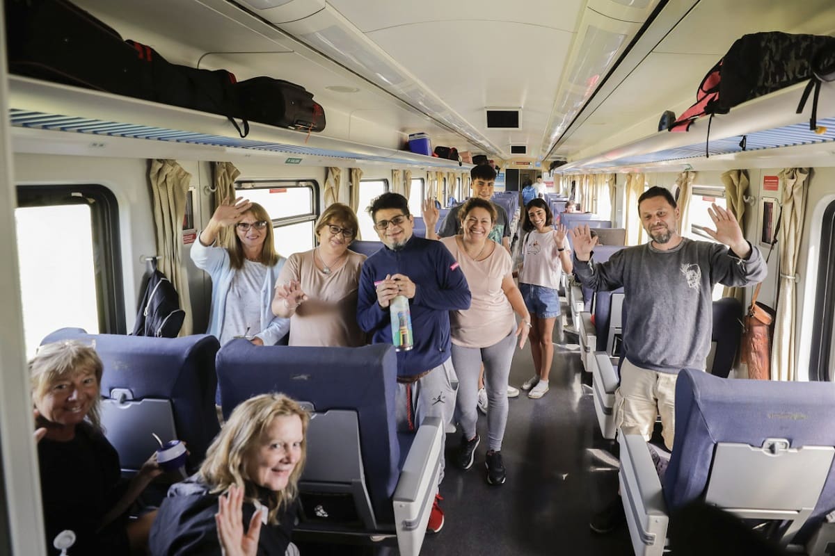 Trenes de larga distancia. Foto: NA.