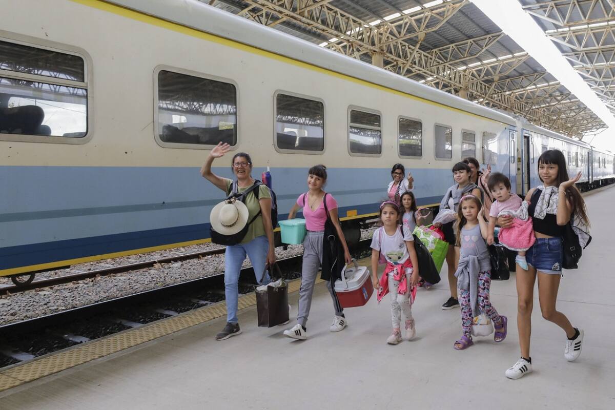 Trenes de larga distancia. Foto: NA.