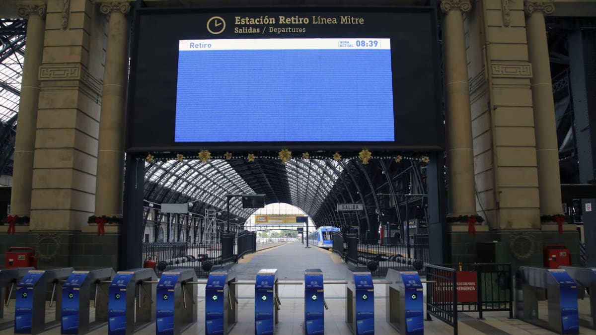 La Fraternidad anunció un paro nacional de trenes para el 15 de junio. Foto: NA.