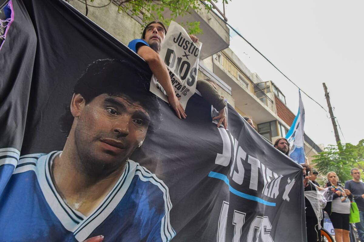 Tribunales de San Isidro donde se lleva a cabo el juicio por la muerte de Diego Maradona. FOTO: NA/ Juan Vargas.