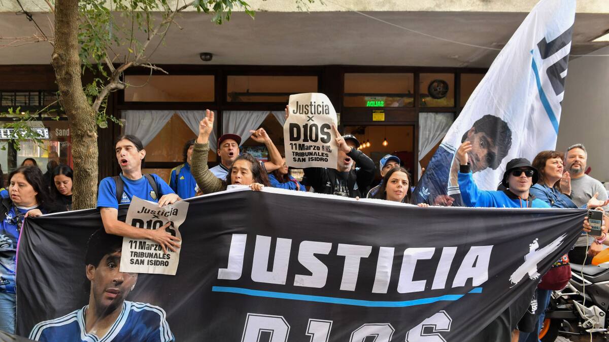 Tribunales de San Isidro donde se lleva a cabo el juicio por la muerte de Diego Maradona. FOTO: NA/ Juan Vargas.