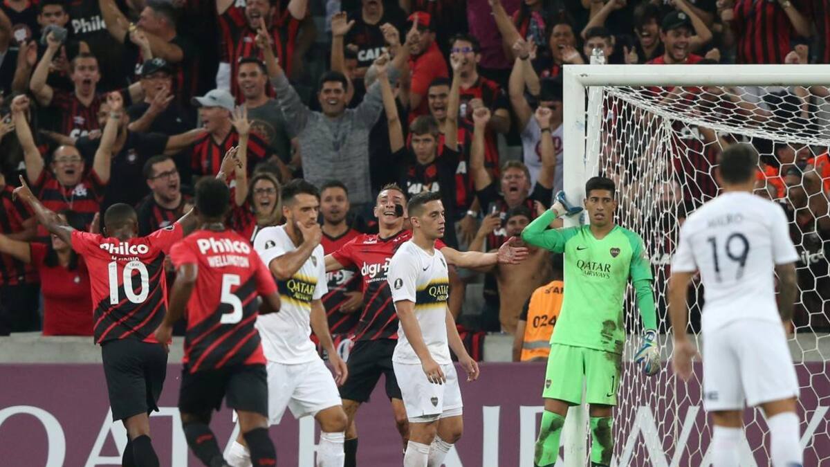 Triunfo de Atlético Paranaense ante Boca en Copa Libertadores (Reuters)