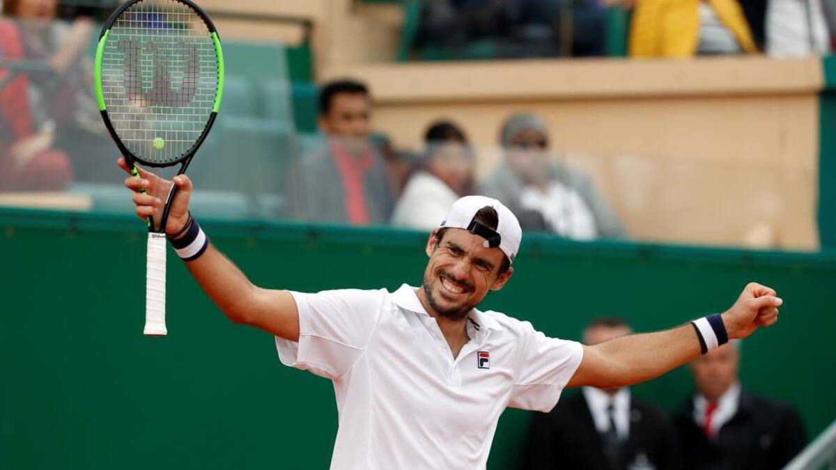 Triunfo de Guido Pella en Montecarlo (Reuters)