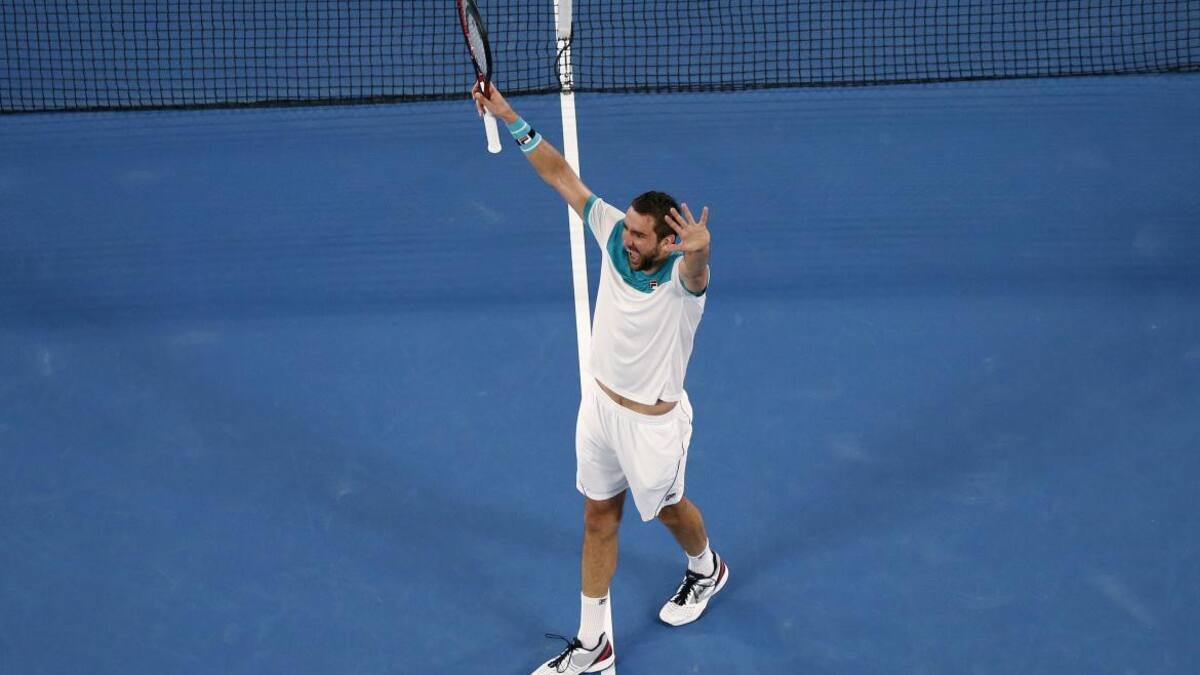Triunfo de Marin Cilic (Reuters)