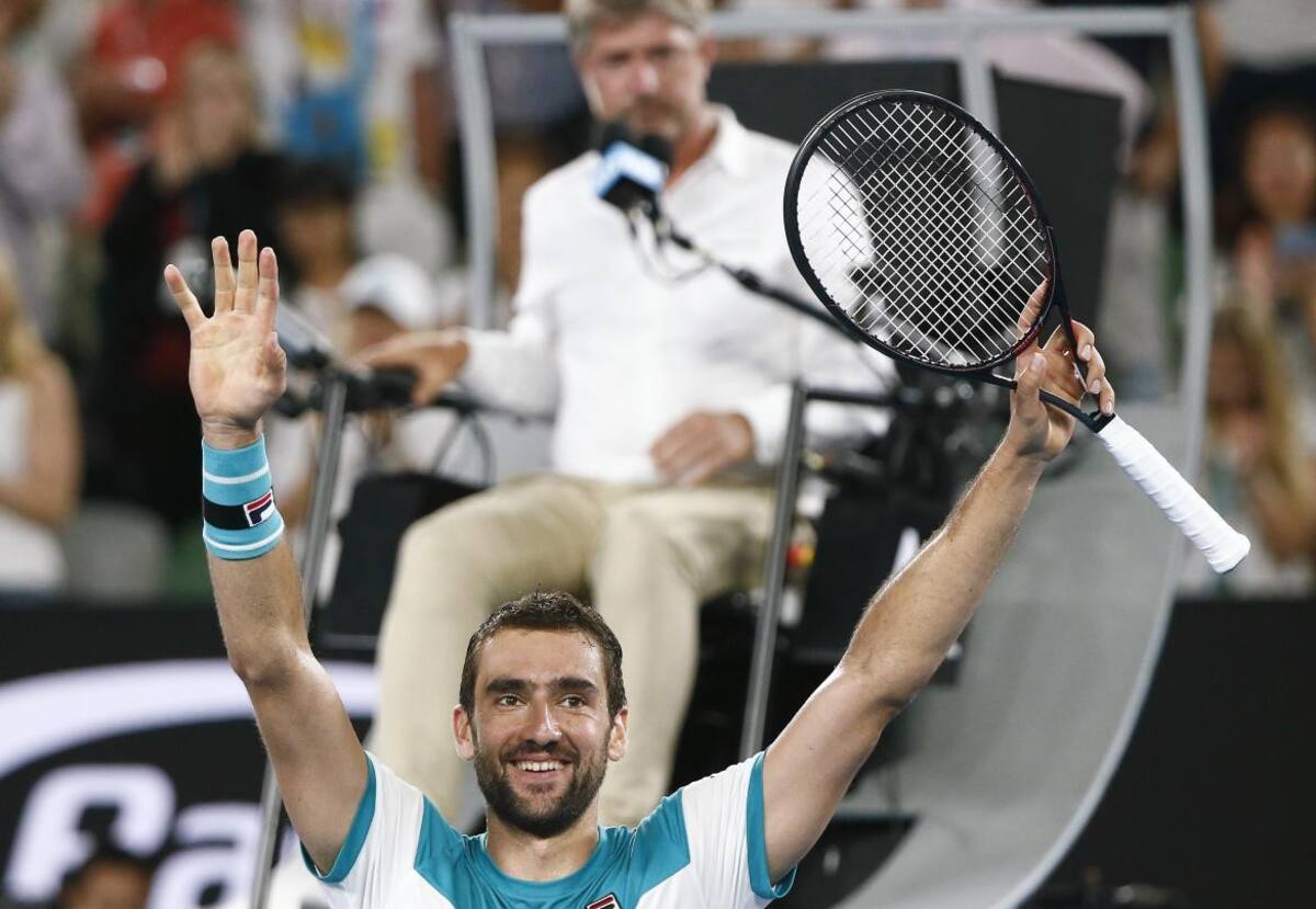 Triunfo de Marin Cilic (Reuters)