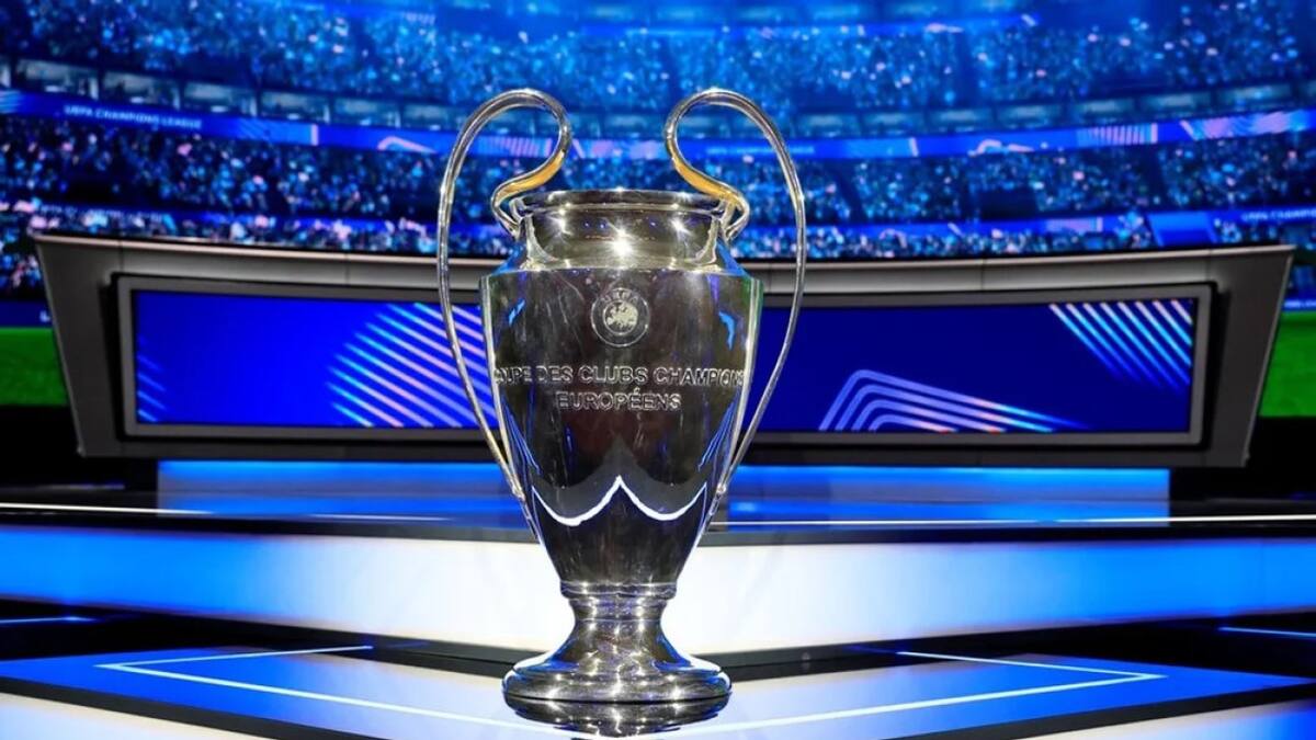Trofeo de la Champions League. Foto: NA.