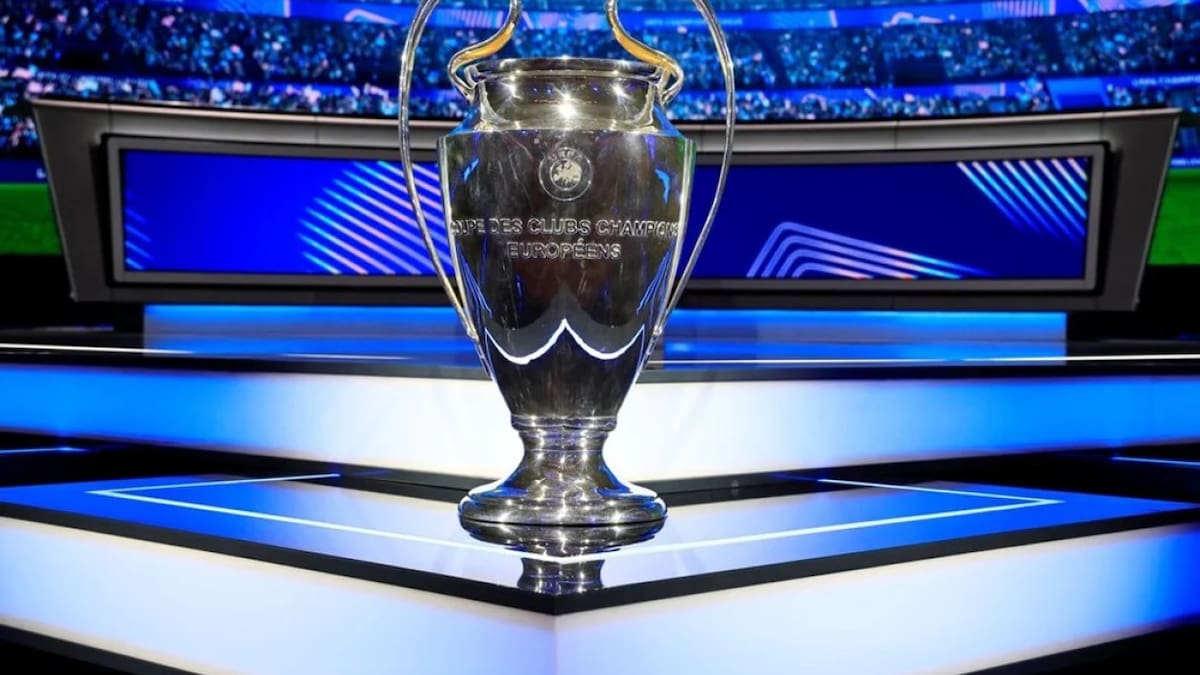 Trofeo de la Champions League. Foto: NA.