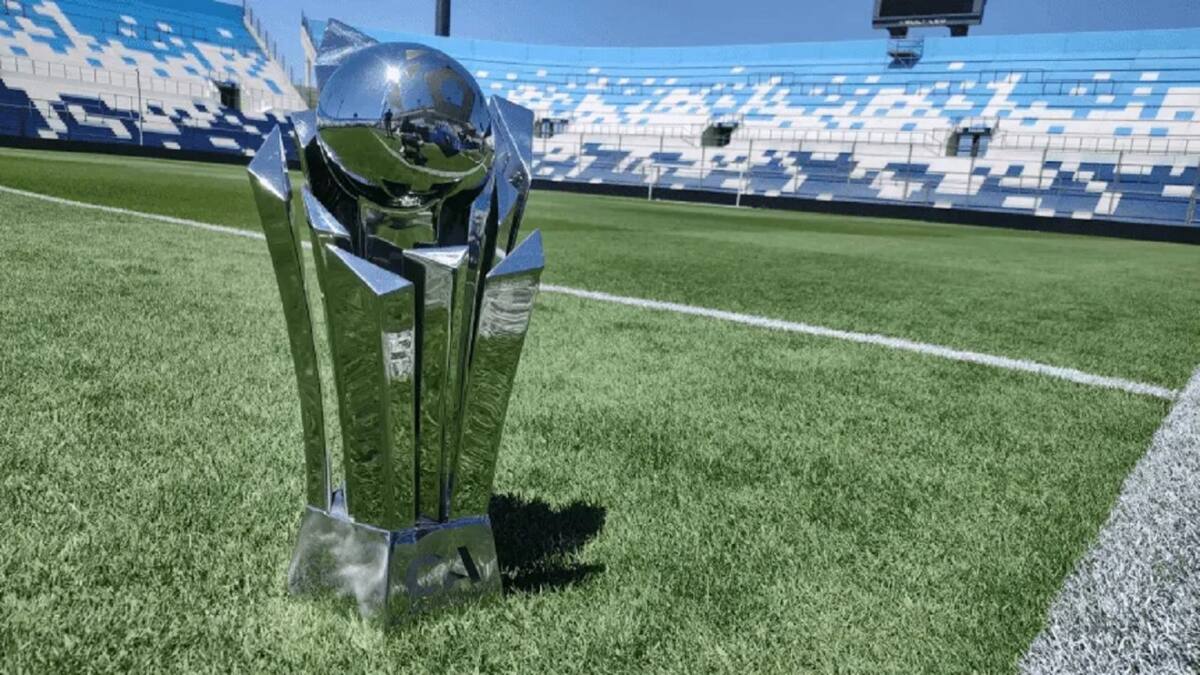 Trofeo de la Copa Argentina 2024. Foto: X @Copa_Argentina.