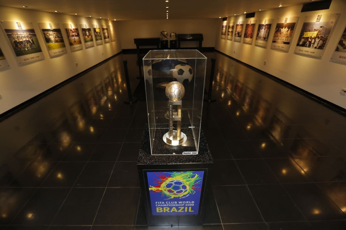 Trofeo del Mundial de Clubes del 2000. Foto: Corinthians/José Manoel Idalgo