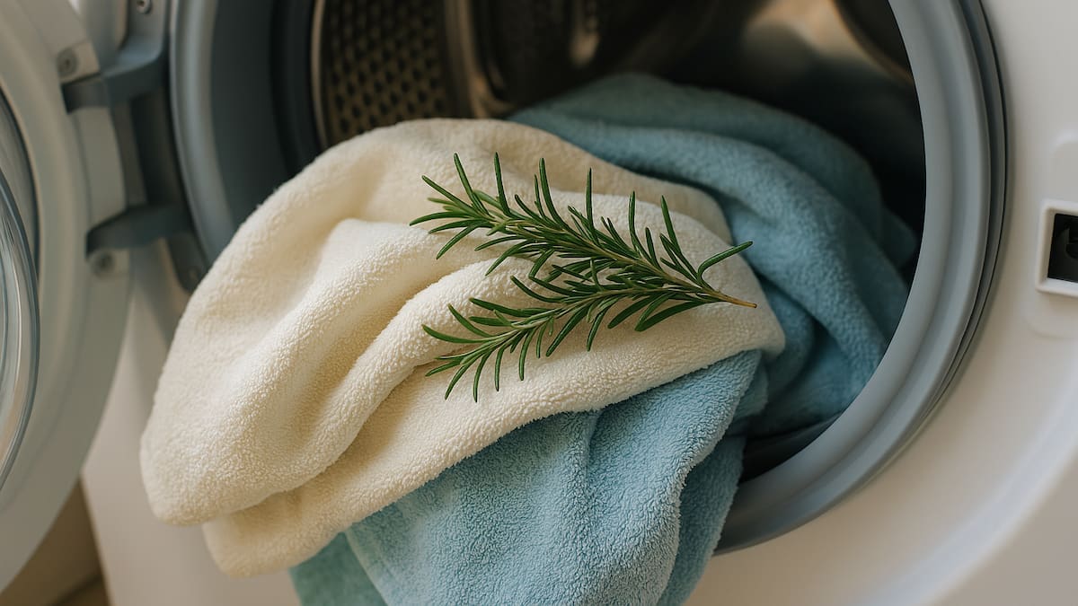 Poner hojas de romero en el lavarropas: el truco casero que transforma tu lavado
