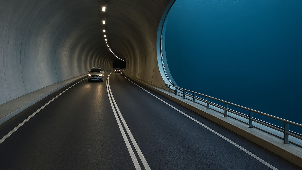 El megatúnel submarino que promete transformar la forma de viajar bajo el mar