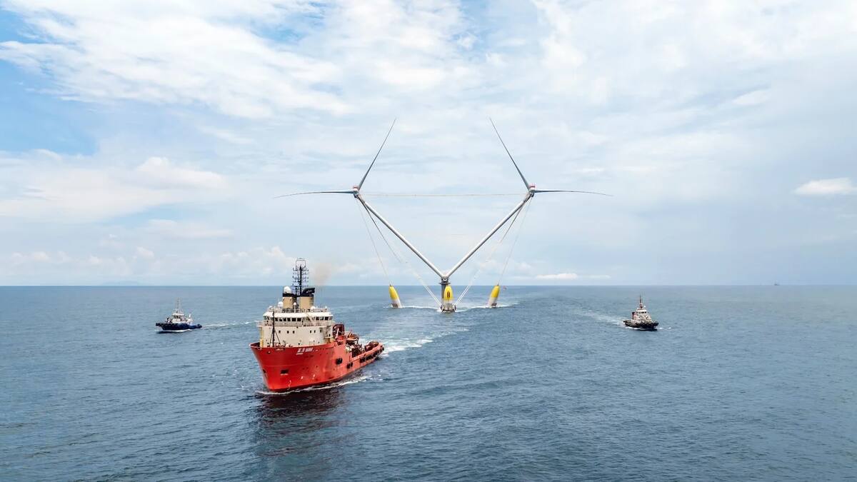 Energía renovable a gran escala: China activa la turbina eólica marina más grande del mundo, capaz de abastecer a 96.000 hogares