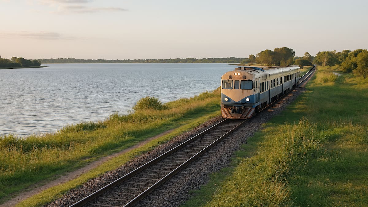 Cómo llegar en tren a la Laguna de Lobos: el clásico imperdible para la pesca y el descanso