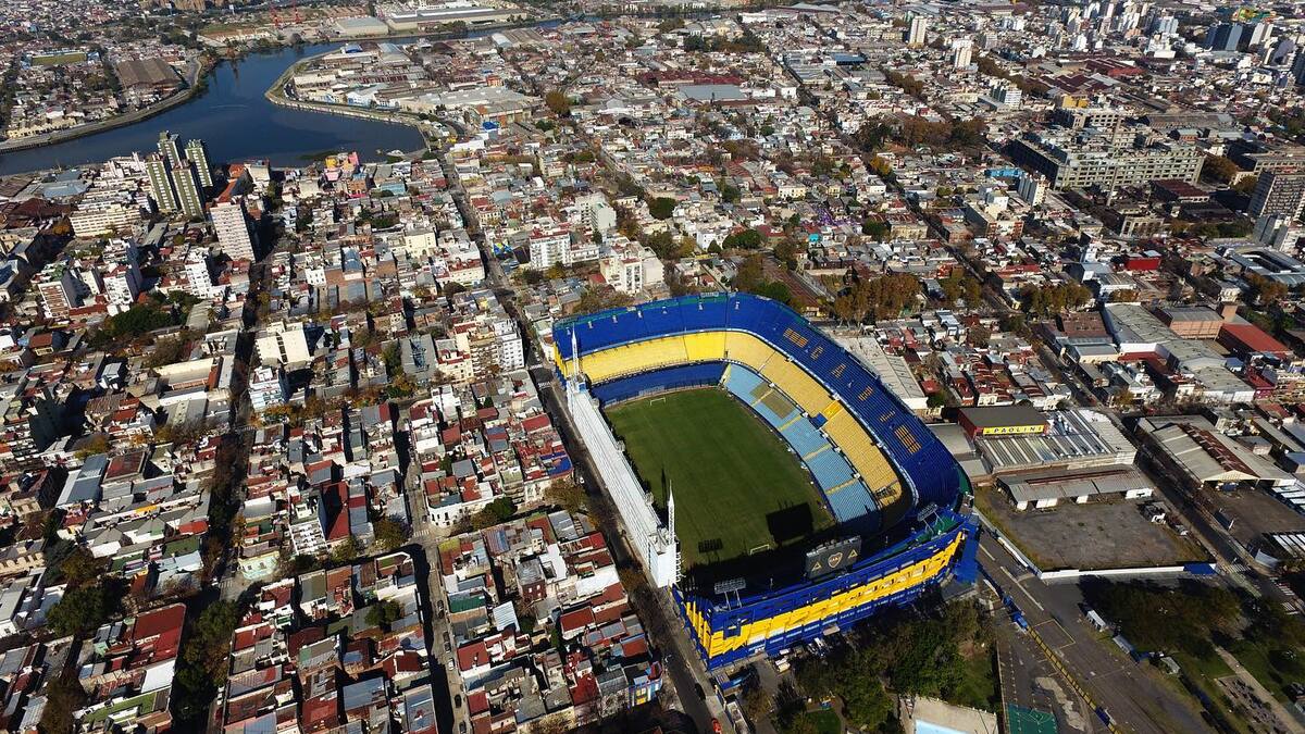 Vista panorámica de La Boca