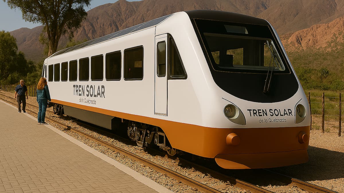 El Tren Solar de la Quebrada estrena una parada entre viñedos y suma una nueva experiencia para recorrer Jujuy