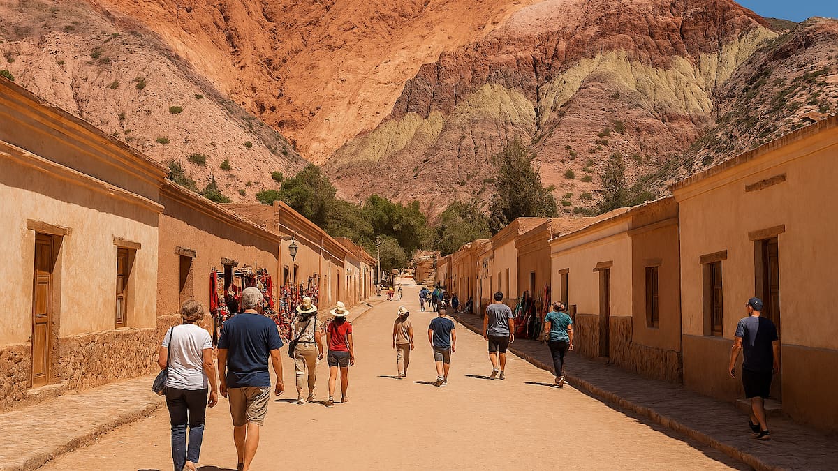 El mágico pueblo de Jujuy que conquista a viajeros de todo el mundo por sus paisajes rojizos y su encanto ancestral