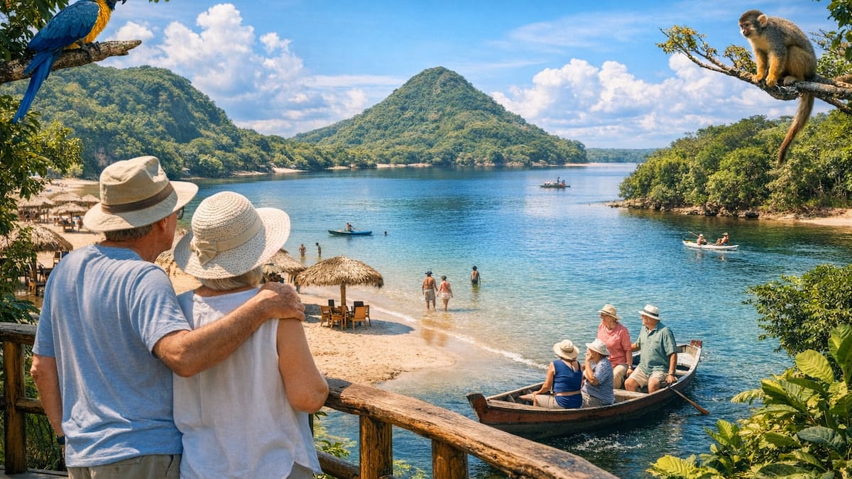 El destino de Brasil que eligen cada vez más jubilados: selva, aguas cristalinas y descanso total