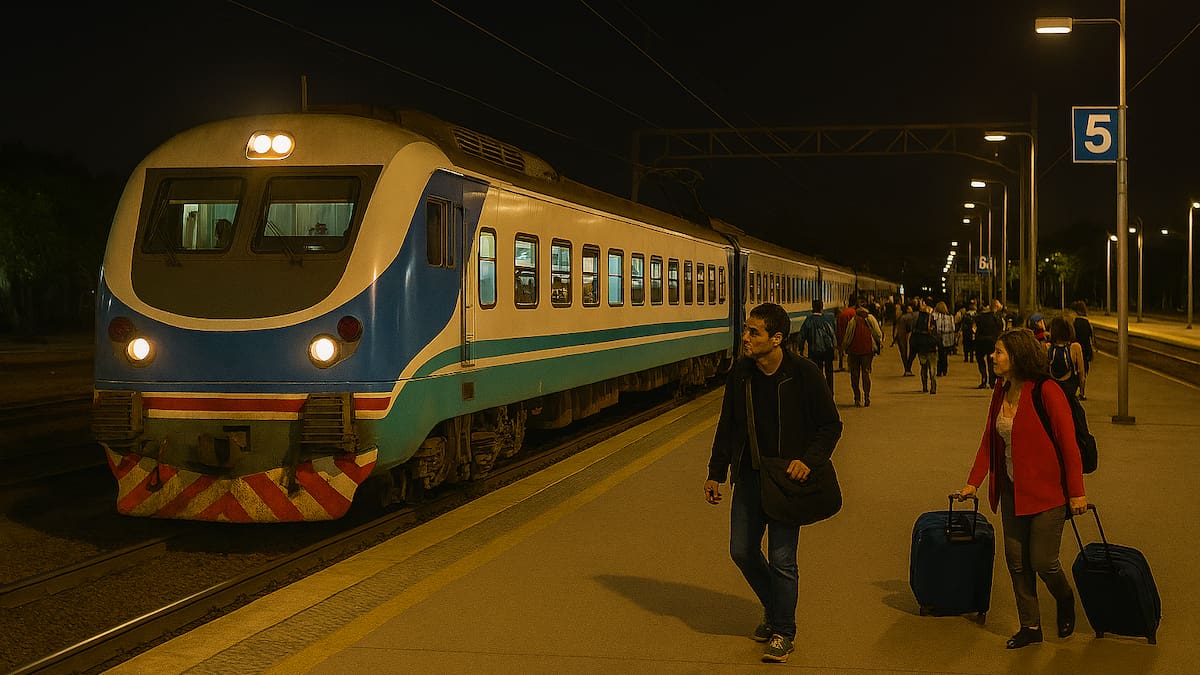 Viajar de noche y cruzar la Pampa: la escapada en tren más larga y barata que todavía existe en Argentina