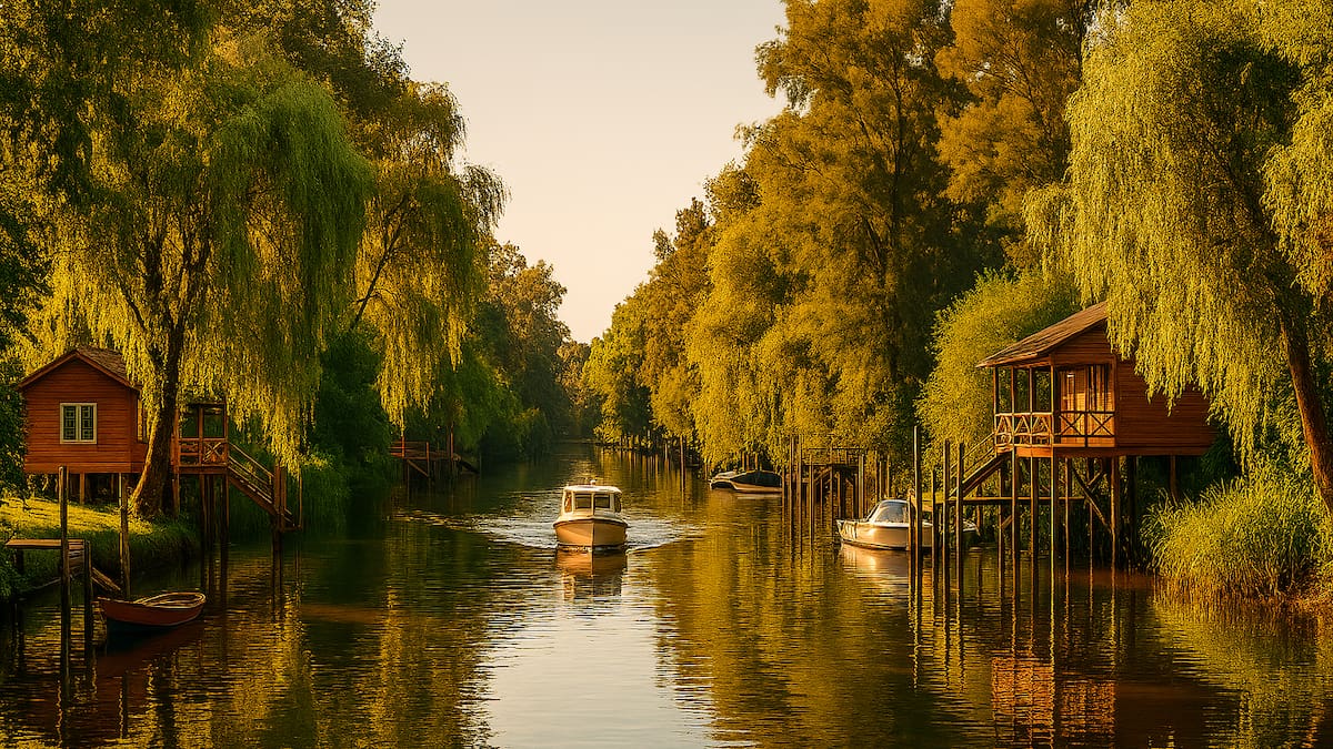 La Venecia argentina existe: el destino de canales y naturaleza que enamora a cada visitante