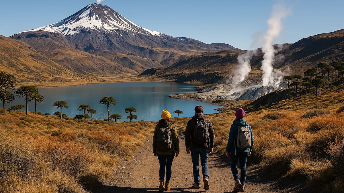 El pueblo de la Patagonia que enamora con termas volcánicas y ahora quiere conquistar al mundo
