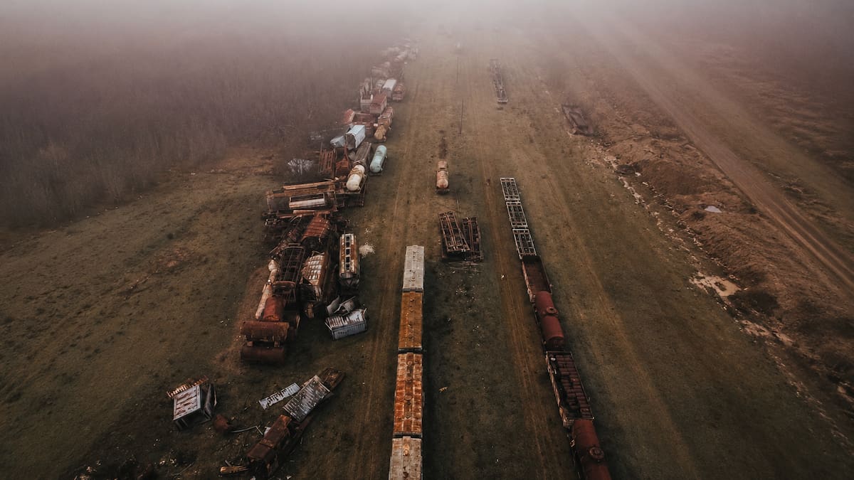 El cementerio de trenes más grande de Argentina: el gigante oxidado que guarda la historia ferroviaria de Tandil