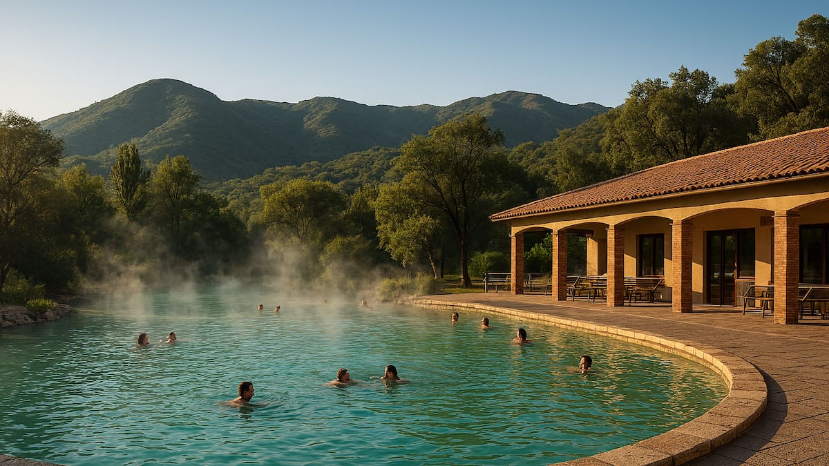 Las espectaculares termas de San Luis
